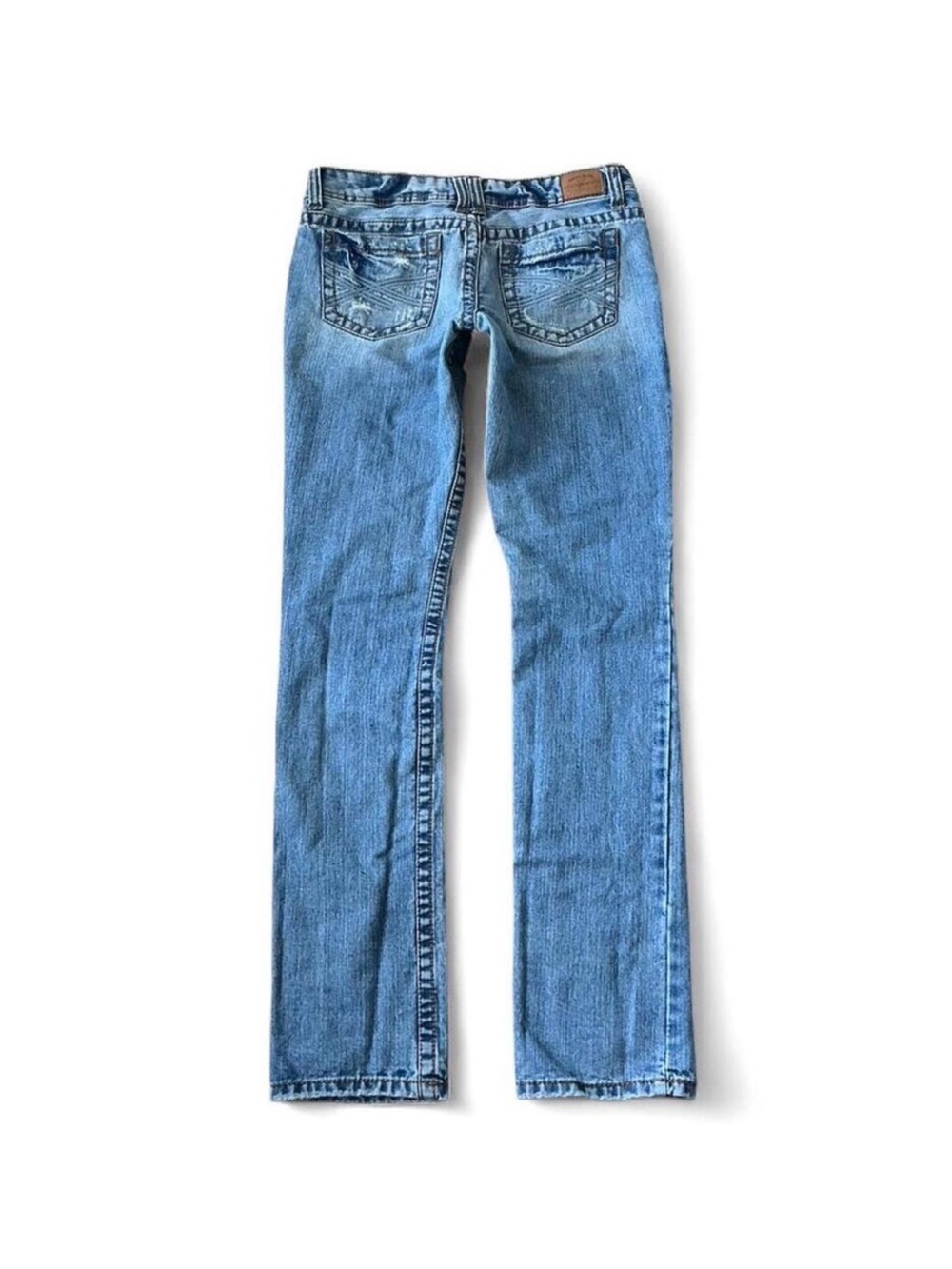 Y2K Aeropostale Low‑Rise Bayla Skinny Jeans – Acid Wash (Size 5/6)